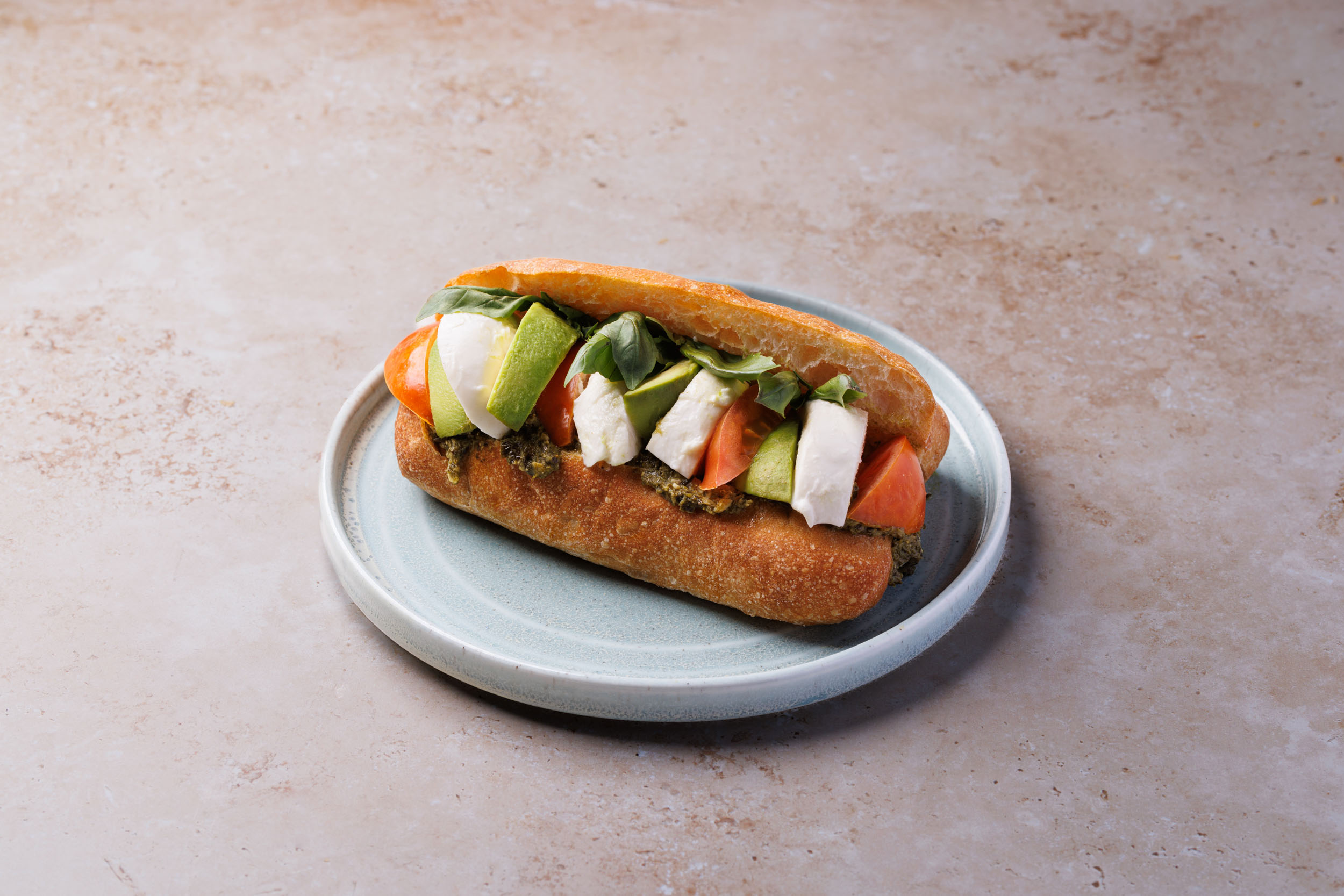 Mozzarella & Avocado Sub